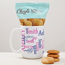 Signature Style Personalized Coffee Mug with Cheryls Cookies - 47609