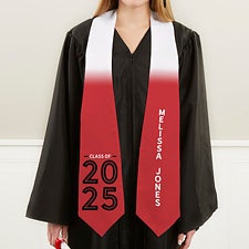 Personalized Graduation Stole - Graduating Class Of - 47658