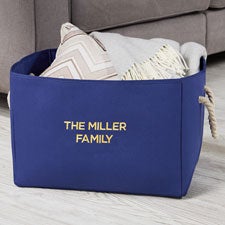 Write Your Own Embroidered Storage Totes - 47917