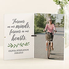 Botanical Memorial Personalized Story Board Plaque  - 47951