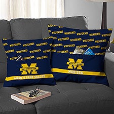 NCAA Michigan Wolverines Personalized Pocket Pillow - 48037