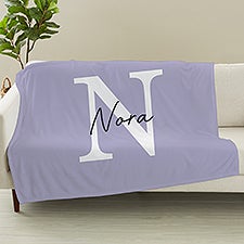 Simple Signature Personalized Blanket - 48082