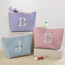 Simple Signature Personalized Makeup Bag - 48087