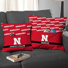 NCAA Nebraska Cornhuskers Personalized Pocket Pillow - 48259