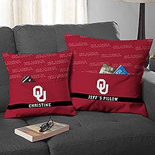 NCAA Oklahoma Sooners Personalized Pocket Pillow - 48260