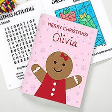 Christmas Characters Personalized Coloring Book - 48779