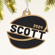 Hockey Personalized Wood Ornament - 49049