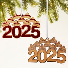 2025 Personalized Wood Ornament - 49079