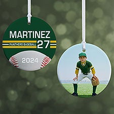 Baseball Personalized Ornament - 49091