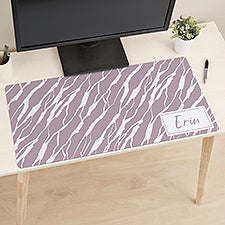 Hand Drawn Patterns Personalized Desk Mat - 49182