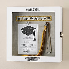 Personalized Graduation Shadow Box - 49316