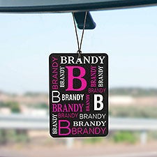 Notable Name Personalized Car Air Freshener - 49362