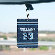 Sports Jersey Personalized Car Air Freshener - 49375