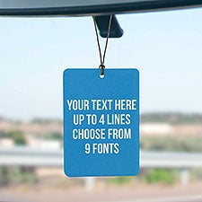 Write Your Own Personalized Car Air Freshener - 49379