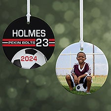 Soccer Personalized Ornament - 49403