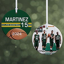 Basketball Personalized Ornament - 49405