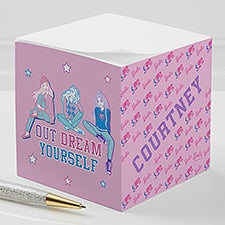 Barbie™ Varsity Collection Personalized Note Cube - 49645
