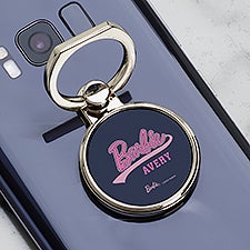 Barbie™ Varsity Personalized Phone Ring Holder - 49647