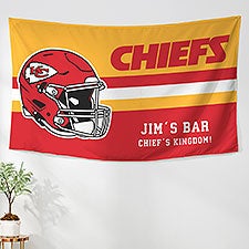 NFL Kansas City Chiefs Personalized Wall Tapestry - 49699