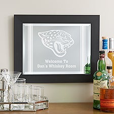 NFL Jacksonville Jaguars Engraved Framed Wall Mirror  - 49729