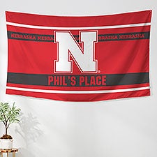 NCAA Nebraska Cornhuskers Personalized Wall Tapestry - 49773