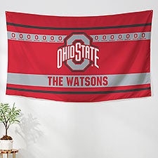 NCAA Ohio State Buckeyes Personalized Wall Tapestry - 49791