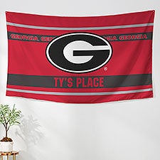 NCAA Georgia Bulldogs Personalized Wall Tapestry - 49792