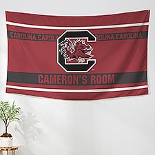 NCAA South Carolina Gamecocks Personalized Wall Tapestry - 49798