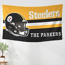 NFL Pittsburgh Steelers Personalized Wall Tapestry - 49801