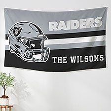 NFL Las Vegas Raiders Personalized Wall Tapestry - 49809