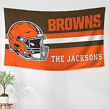 NFL Cleveland Browns Personalized Wall Tapestry - 49815