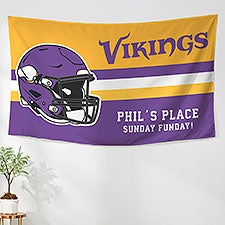 NFL Minnesota Vikings Personalized Wall Tapestry - 49817