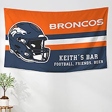 NFL Denver Broncos Personalized Wall Tapestry - 49818