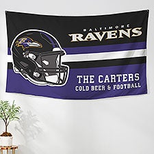 NFL Baltimore Ravens Personalized Wall Tapestry - 49824