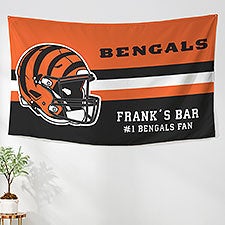 NFL Cincinnati Bengals Personalized Wall Tapestry - 49831