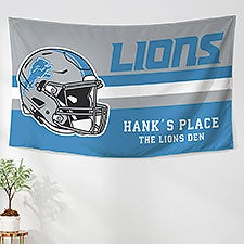 NFL Detroit Lions Personalized Wall Tapestry - 49832