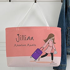 philoSophies® Travel Personalized Tote Bag - 49838