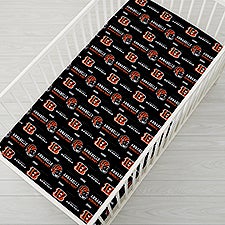 NFL Cincinnati Bengals Personalized Crib Sheet - 49903