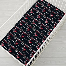 NFL Houston Texans Personalized Crib Sheet - 49909