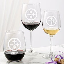 Pittsburgh Steelers Wine Glass Collection - 49940