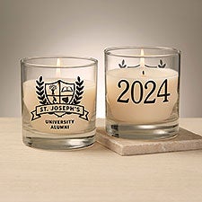 Personalized Logo 8oz Glass Candle - 49951