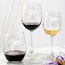 NFL Atlanta Falcons Wine Glass Collection - 50004