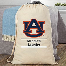 NCAA Auburn Tigers Personalized Laundry Bag - 50040