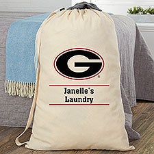 NCAA Georgia Bulldogs Personalized Laundry Bag - 50101