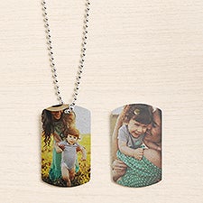 Photo Memories Personalized 2 Sided Dog Tag - 50117