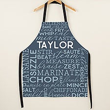 Kitchen Talk Personalized Full Color Apron - 50195