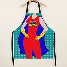 Super Mom Personalized Full Color Apron - 50199