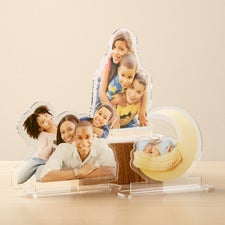 Family Photo Acrylic Cutout Statuette - 50208