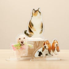 Pet Photo Acrylic Cutout Statuette - 50242