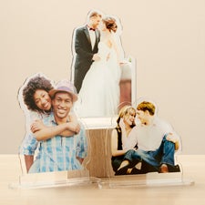 Couples Photo Acrylic Cutout Statuette - 50243